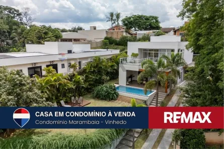 Casa de Condomínio com 4 Quartos à venda, 392m² no Marambaia, Vinhedo