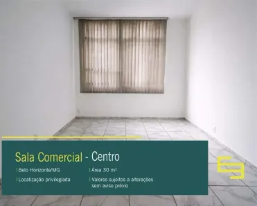 Sala Comercial à venda, 30m² no Centro, Belo Horizonte