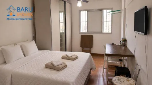 Apartamento com 1 Quarto para alugar, 34m² no Santa Cecília, São Paulo