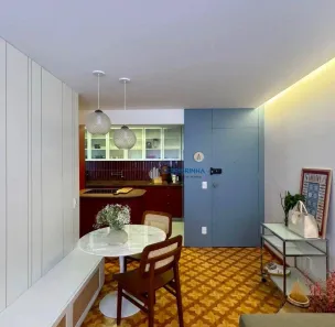 Apartamento com 1 Quarto para venda ou aluguel, 48m² no Vila Adyana, São José dos Campos