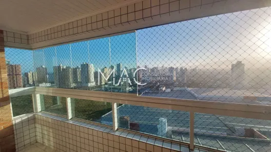 Apartamento com 2 Quartos para alugar, 70m² no Guilhermina, Praia Grande