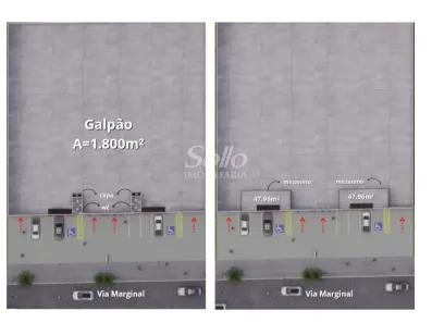 Ponto Comercial à venda, 1800m² no Laranjeiras, Uberlândia