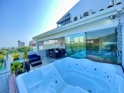 Cobertura com 4 Quartos à venda, 170m² no Loteamento João Batista Julião, Guarujá