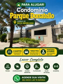 Apartamento com 2 Quartos para alugar, 45m² no Messejana, Fortaleza
