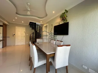 Cobertura com 3 Quartos para venda ou aluguel, 220m² no Loteamento João Batista Julião, Guarujá