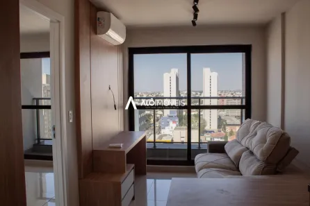 Apartamento com 1 Quarto à venda, 34m² no Centro, Curitiba