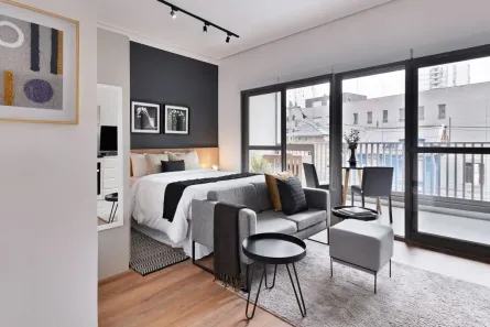 Apartamento com 1 Quarto para alugar, 33m² no Jardim Paulista, São Paulo
