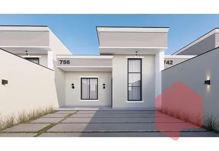 Casa com 2 Quartos à venda, 70m² no Recanto Tropical, Cascavel