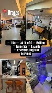 Apartamento com 3 Quartos à venda, 105m² no Brotas, Salvador