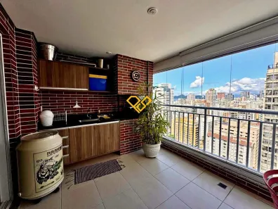 Apartamento com 3 Quartos para alugar, 144m² no Boqueirão, Santos
