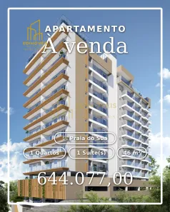 Apartamento com 1 Quarto à venda, 46m² no Praia do Suá, Vitória
