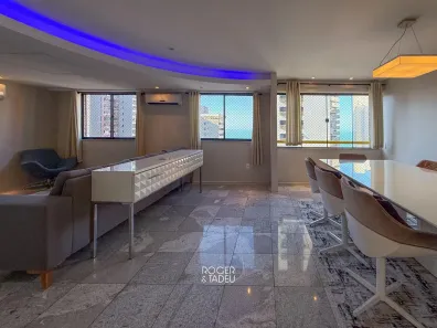 Apartamento com 3 Quartos para alugar, 127m² no Meireles, Fortaleza