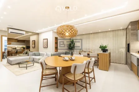 Apartamento com 3 Quartos à venda, 122m² no Setor Oeste, Goiânia
