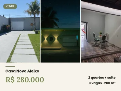 Casa com 2 Quartos à venda, 200m² no Novo Aleixo, Manaus