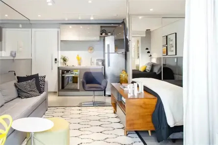 Apartamento à venda, 33m² no Pinheiros, São Paulo