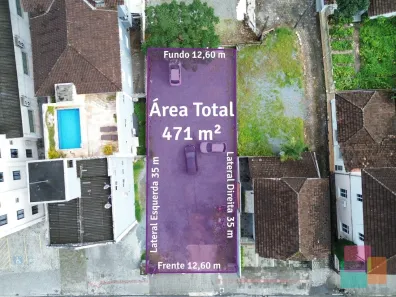Lote/Terreno à venda, 471m² no Centro, Joinville