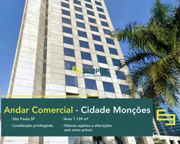 Imóvel Comercial para alugar, 1139m² no Brooklin Paulista, São Paulo