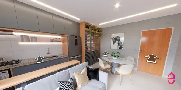 Apartamento com 2 Quartos à venda, 62m² no Parque Amazônia, Goiânia