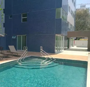 Apartamento com 1 Quarto para alugar, 28m² no Boa Viagem, Recife