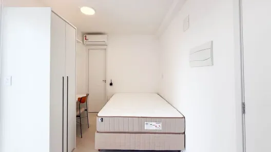 Apartamento com 1 Quarto para alugar, 18m² no Pinheiros, São Paulo
