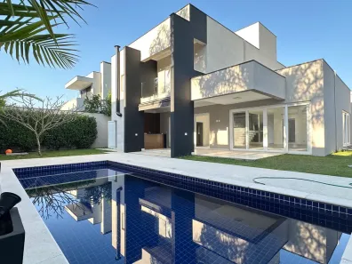 Casa com 5 Quartos para alugar, 450m² no Condomínio Reserva do Paratehy, São José dos Campos