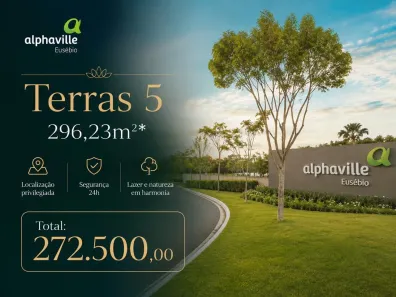 Lote/Terreno à venda, 296m² no Cidade Alpha, Eusébio