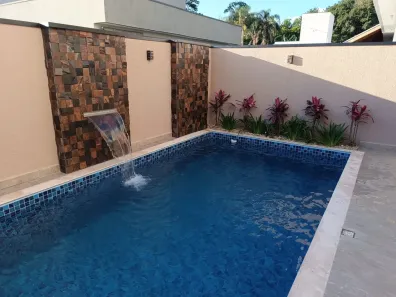 Casa de Condomínio com 3 Quartos para venda ou aluguel, 270m² no Loteamento Residencial Morada do Visconde, Tremembé
