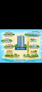 Apartamento com 2 Quartos para alugar, 67m² no Boa Viagem, Recife