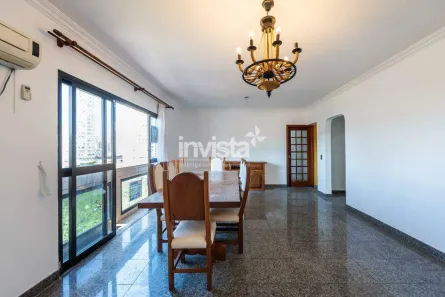 Apartamento com 4 Quartos à venda, 142m² no Pompéia, Santos