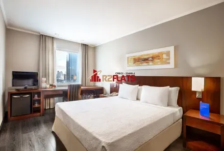 Flat com 1 Quarto à venda, 30m² no Chácara Santo Antônio (Zona Sul), São Paulo