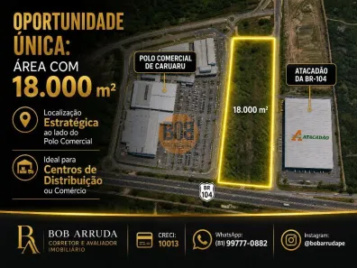 Lote/Terreno à venda, 18000m² no Nova Caruaru, Caruaru