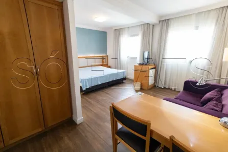 Flat com 1 Quarto para alugar, 32m² no Pinheiros, São Paulo