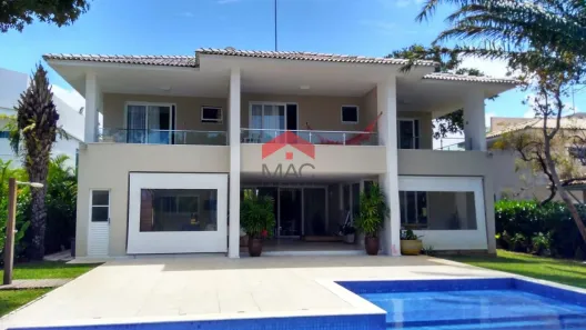 Casa de Condomínio com 5 Quartos à venda, 550m² no Busca Vida (Abrantes), Camaçari