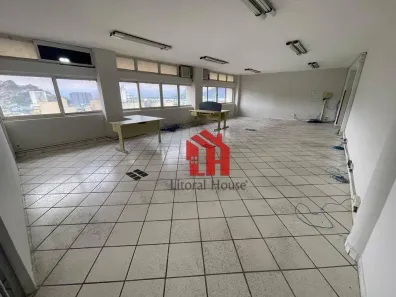Sala Comercial para alugar, 104m² no Centro, Santos