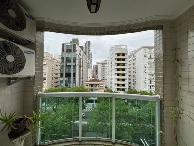 Apartamento com 3 Quartos à venda, 144m² no Pompéia, Santos