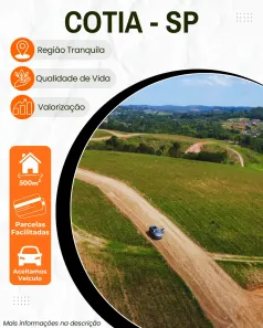 Lote/Terreno à venda, 1000m² no Jardim Monte Verde (Caucaia do Alto), Cotia