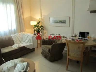 Flat com 1 Quarto para alugar, 32m² no Jardim Paulista, São Paulo