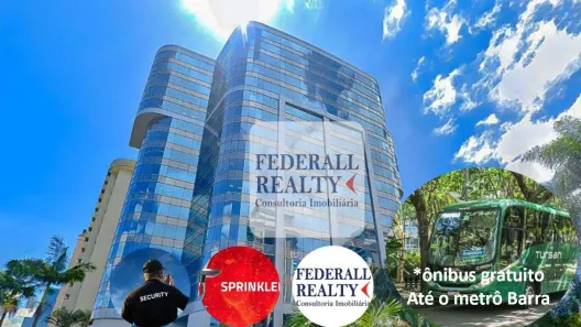 Sala Comercial para alugar, 1188m² no Barra da Tijuca, Rio de Janeiro