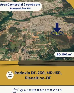 Lote/Terreno à venda, 20100m² no Planaltina, Brasília