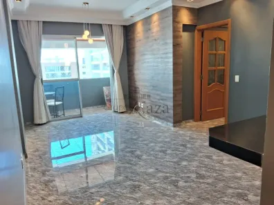 Apartamento com 3 Quartos para alugar, 100m² no Parque Residencial Aquarius, São José dos Campos