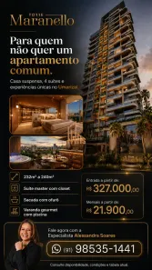 Apartamento com 4 Quartos à venda, 234m² no Umarizal, Belém