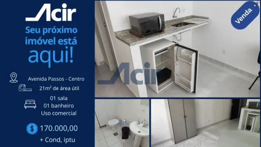 Sala Comercial à venda, 20m² no Centro, Rio de Janeiro