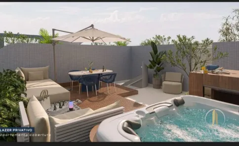 Flat com 1 Quarto à venda, 23m² no Ponta do Seixas, João Pessoa