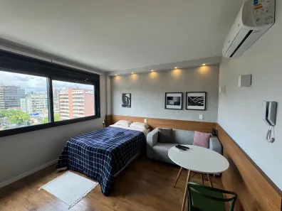 Apartamento com 1 Quarto à venda, 28m² no Mont Serrat, Porto Alegre