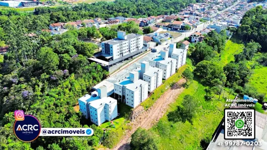 Apartamento com 2 Quartos para alugar, 55m² no Fortaleza Alta, Blumenau