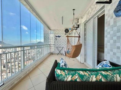 Apartamento com 3 Quartos à venda, 92m² no Vila Alzira, Guarujá