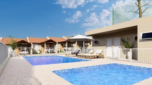 Casa de Condomínio com 2 Quartos para alugar, 68m² no Jardim Nova Esperança, Jacareí