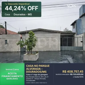 Casa com 2 Quartos à venda, 218m² no Parque Alvorada, Dourados