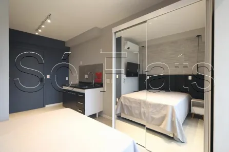Flat com 1 Quarto para alugar, 22m² no Jardim das Acácias, São Paulo
