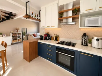 Casa de Condomínio com 2 Quartos à venda, 78m² no Balneário Tropical, Paulínia